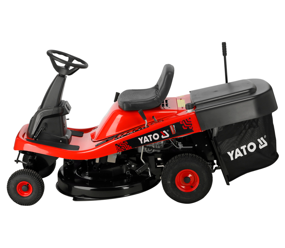 Tractor de tuns iarbă cu motor pe benzină YATO YT85550 760mm 12cp-6