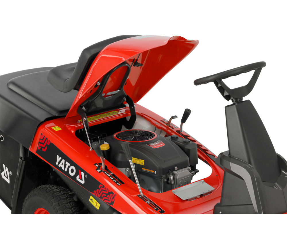 Tractor de tuns iarbă cu motor pe benzină YATO YT85550 760mm 12cp-11