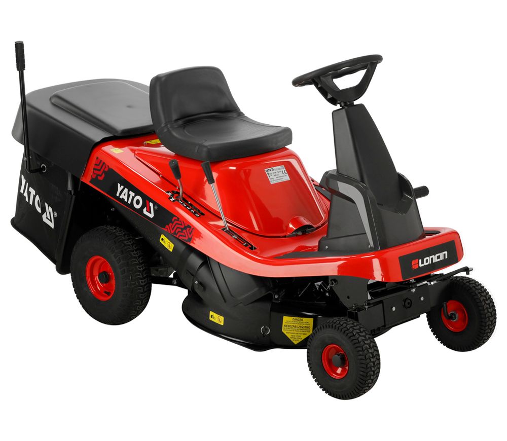 Tractor de tuns iarbă cu motor pe benzină YATO YT85550 760mm 12cp