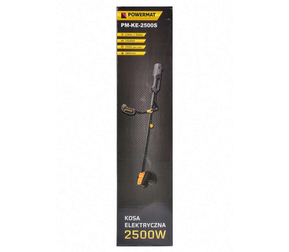 Триммер электрический POWERMAT PM-KE-2500S 2500вт 380мм-12