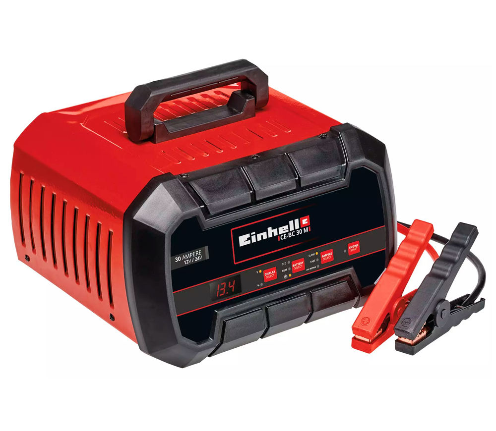 Încărcător acumulator auto + dispozitiv pornire EINHELL CE-BC 30 M 30A 12-24V