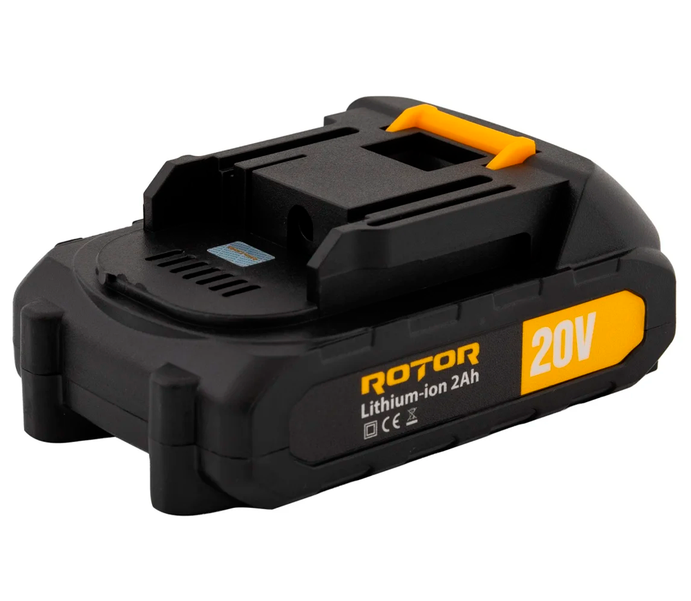 Încărcător cu 2 acumulatoare ROTOR RCB-20V 18V 2A-3