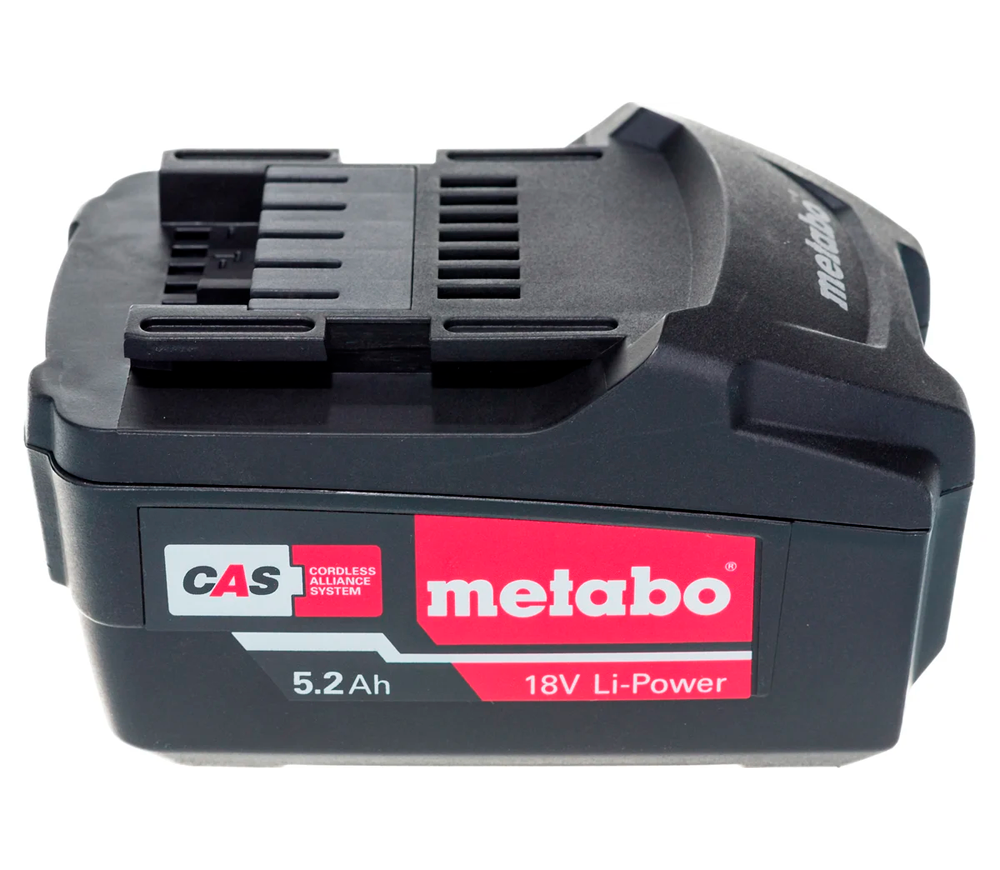 Încărcător cu 2 acumulatoare METABO Basic Set 2 x 5.2 Ah 18V 3A-4