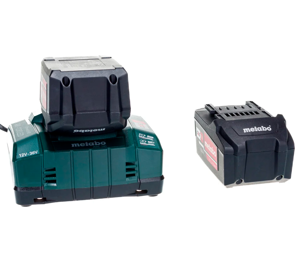 Încărcător cu 2 acumulatoare METABO Basic Set 2 x 5.2 Ah 18V 3A-8