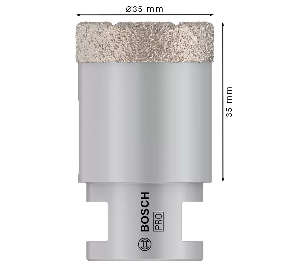 Carotă de găurit BOSCH Best for Ceramic 35mm-2