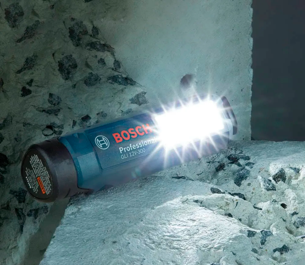 Lanternă construcții cu acumulator BOSCH GLI 12V-300 300lm 12V-8