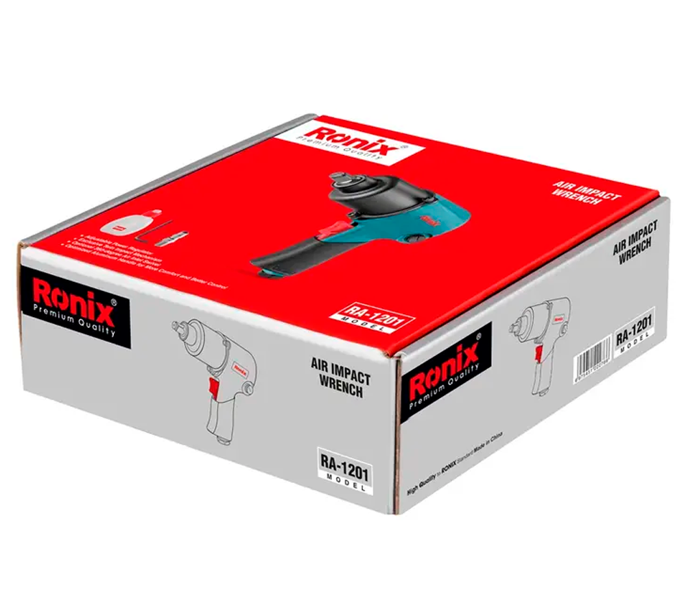 Mașină de înșurubat cu impact pneumatică RONIX RA-1201 900Nm 7500rot/min-8