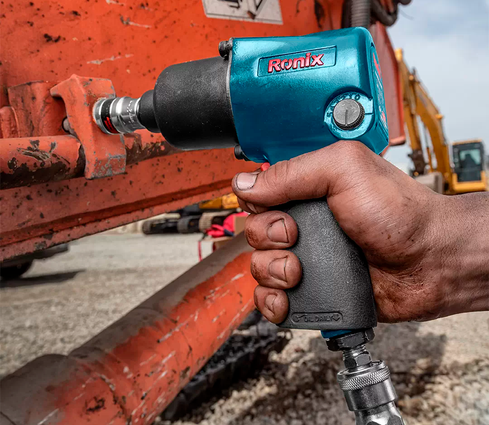 Mașină de înșurubat cu impact pneumatică RONIX RA-1201 900Nm 7500rot/min-9