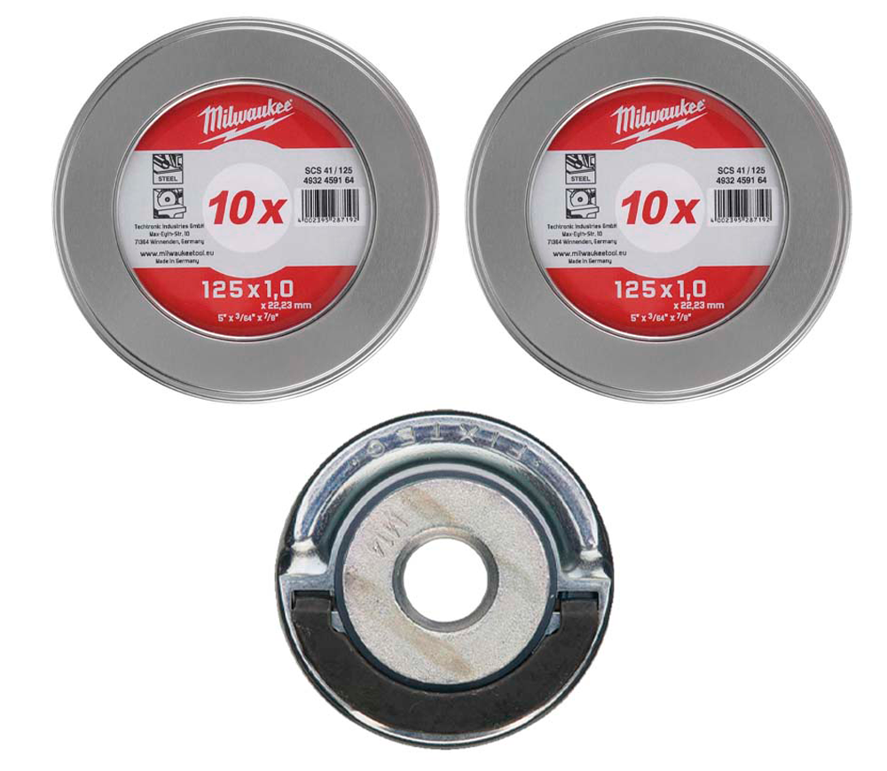 Disc de tăiat abraziv MILWAUKEE Milwaukee Perfect Match 125mm 1mm 20buc