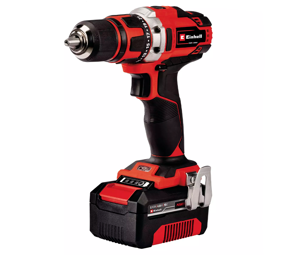 Set de unelte cu acumulator EINHELL TE-TK 18/2 Li Kit (CD+AG)-4