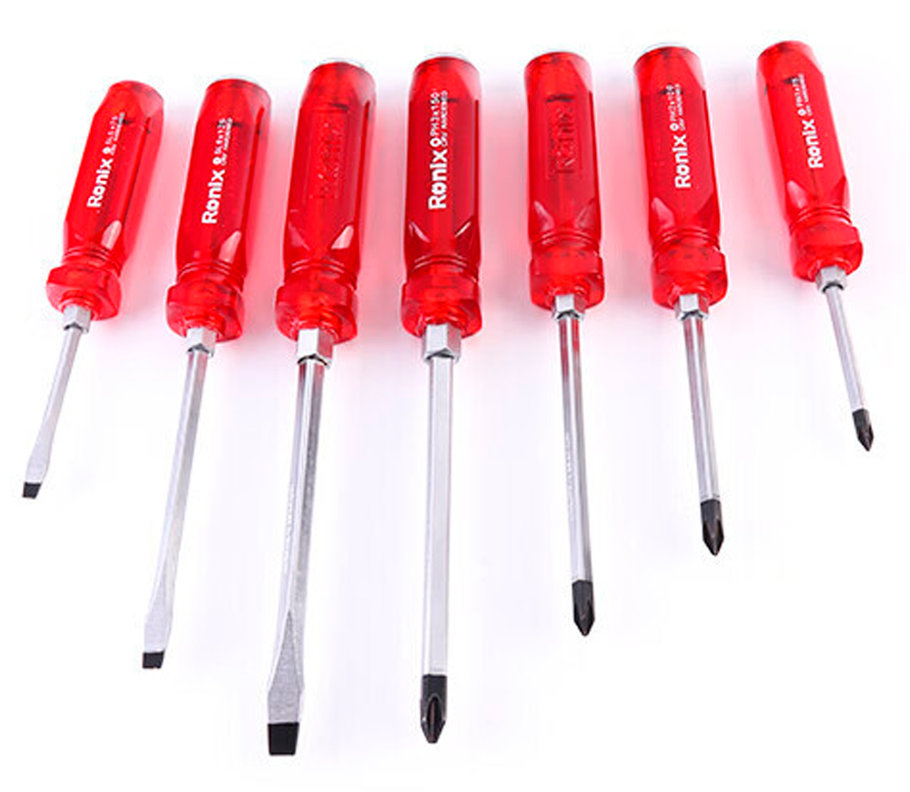 Set de șurubelnițe de impact 7 buc RONIX RH-2906 1-8mm-5