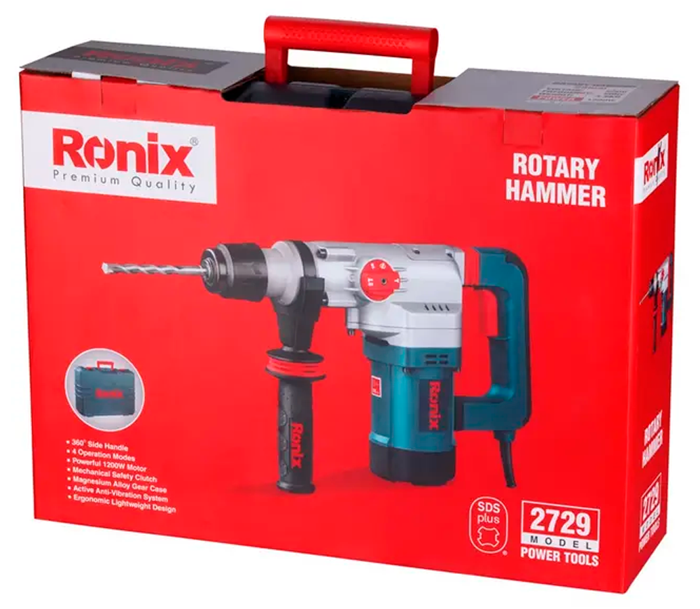 Ciocan rotopercutor RONIX 2729 1200w SDS-Plus-10