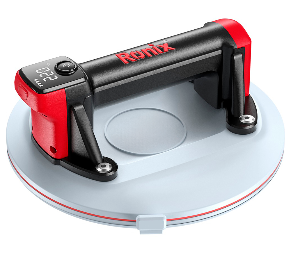 Ventuză cu vid cu acumulator RONIX 8537 200mm 140kg