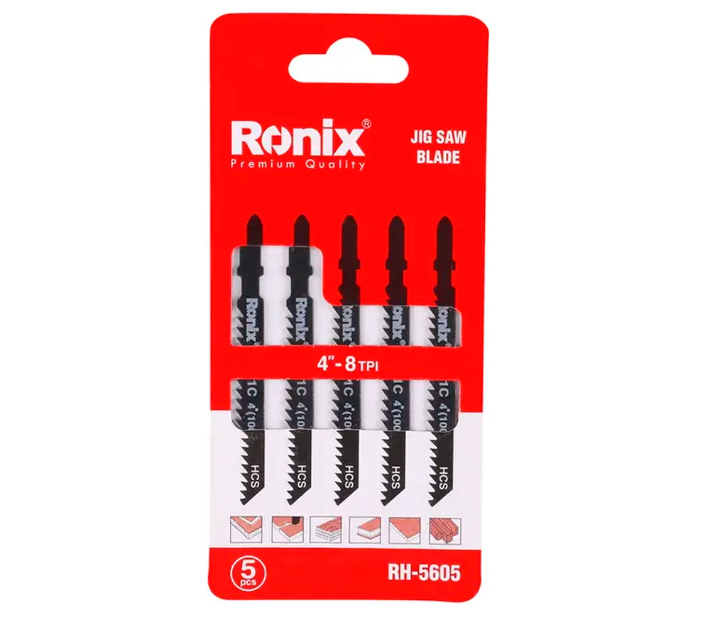 Set lame ferestrău pendular RONIX RH-5605 100mm Lemn