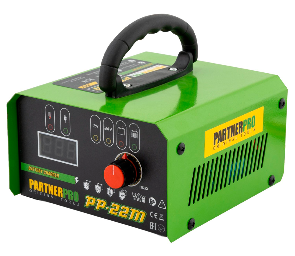 Incarcator acumlator PARTENERPRO PP-22M 20A 12/24V