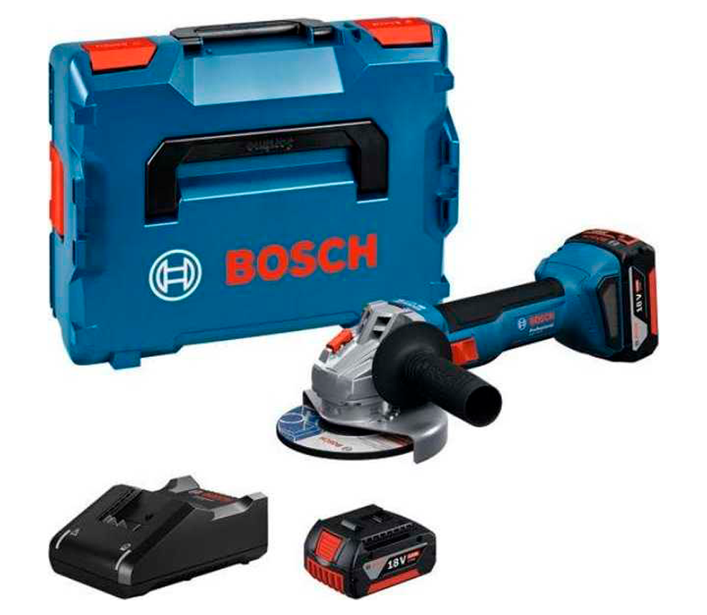 Polizor unghiular cu acumulator BOSCH GWS 18V-8 125mm 18V 4Ah