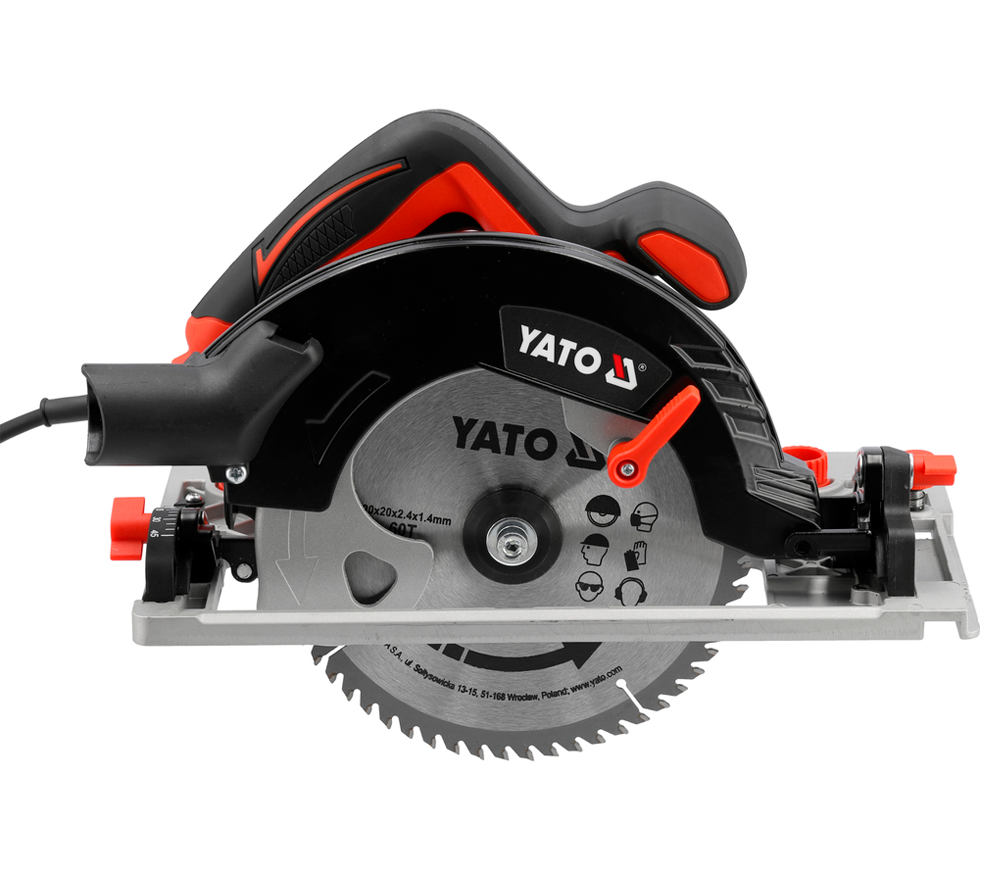 Дисковая пила YATO YT821533 1600вт 190мм-4