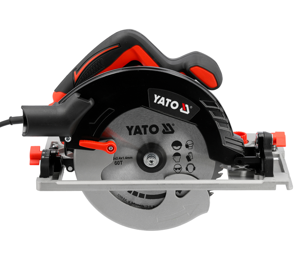 Дисковая пила YATO YT821533 1600вт 190мм-5