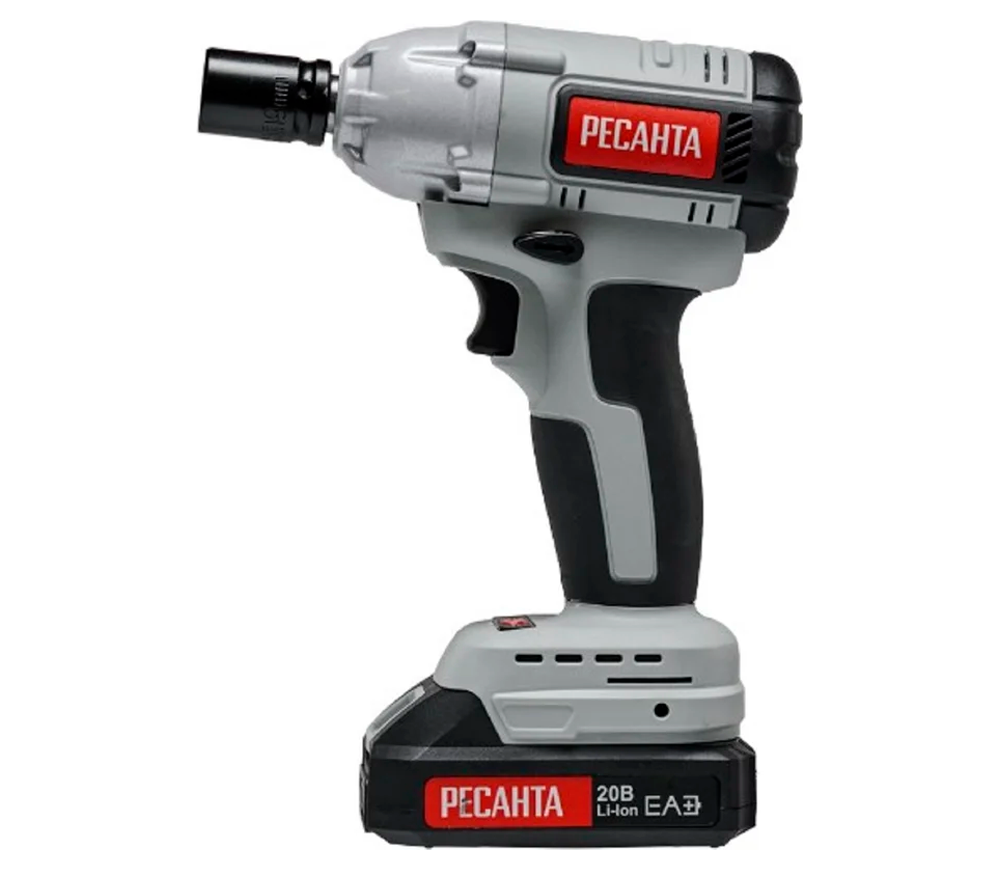 Mașină de înșurubat cu impact cu acumulator RESANTA АГ-300/20Li 20V 2Ah 300Nm-3