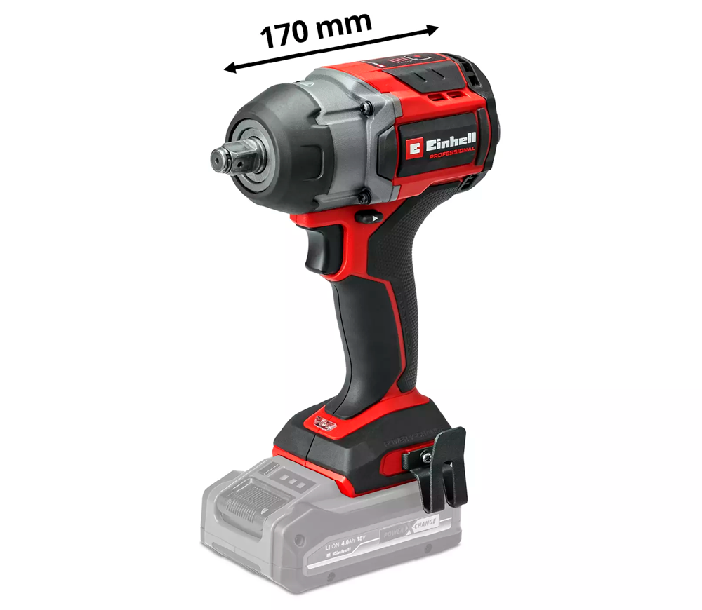Mașină de înșurubat cu impact cu acumulator (fără bat) EINHELL TP-CW 18/750-C Li BL - Solo 18V  1000Nm-4