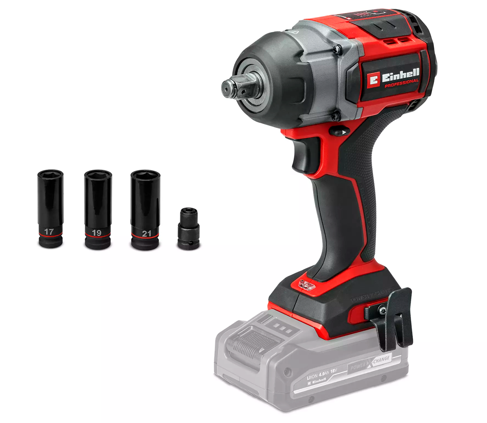 Mașină de înșurubat cu impact cu acumulator (fără bat) EINHELL TP-CW 18/750-C Li BL - Solo 18V  1000Nm