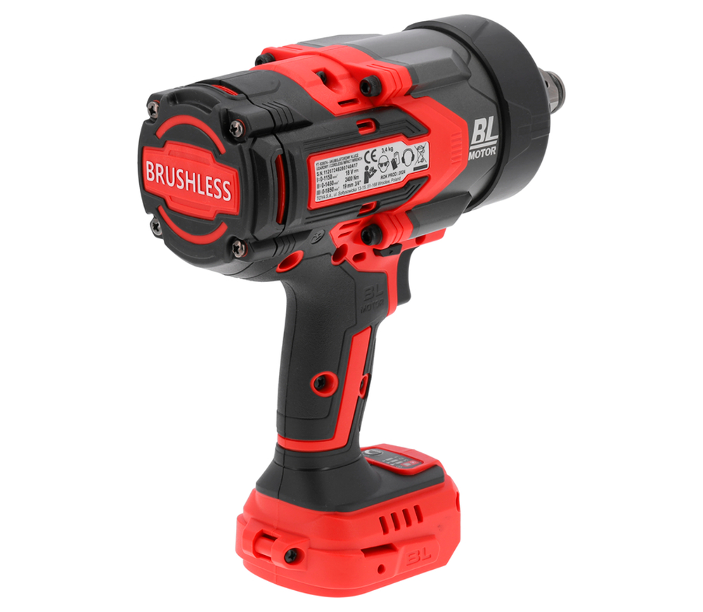 Mașină de înșurubat cu impact cu acumulator (fără bat) YATO YT828074 18V  2400Nm-3