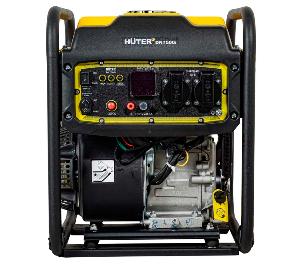 Электрогенератор HUTER DN7500i 6квт Бензин Инвертор-3