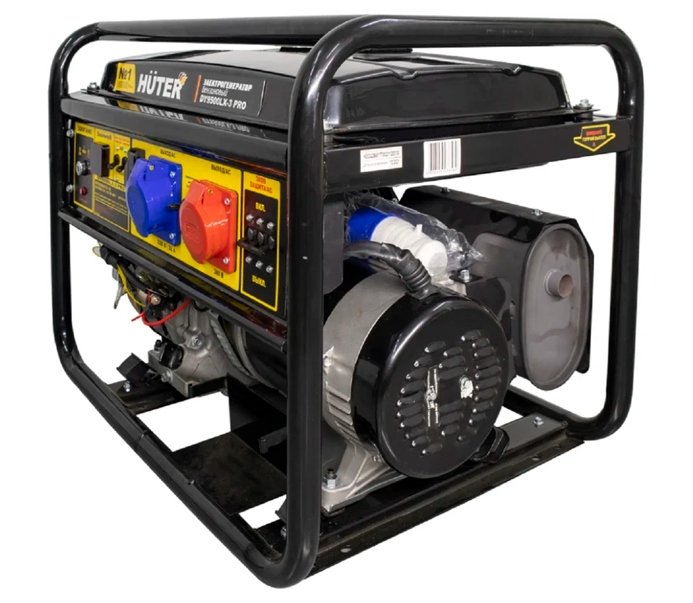 Электрогенератор HUTER DY9500LX-3 PRO  8.5квт Бензин AVR-2