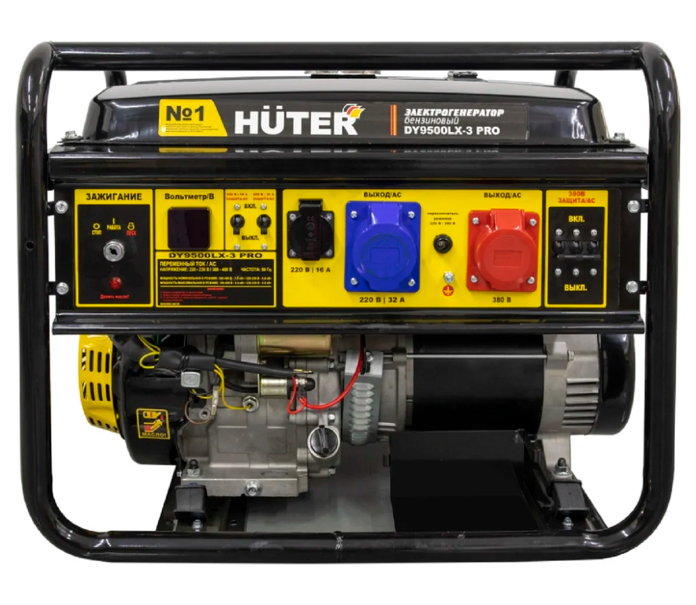 Электрогенератор HUTER DY9500LX-3 PRO  8.5квт Бензин AVR-3