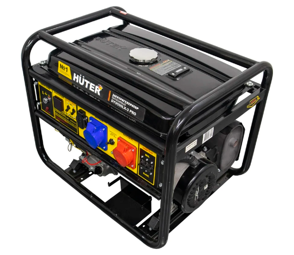 Электрогенератор HUTER DY9500LX-3 PRO  8.5квт Бензин AVR-4