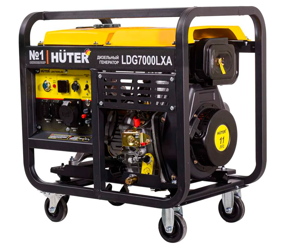 Generator electric HUTER LDG 7000LXA 5.5kw Motorină AVR