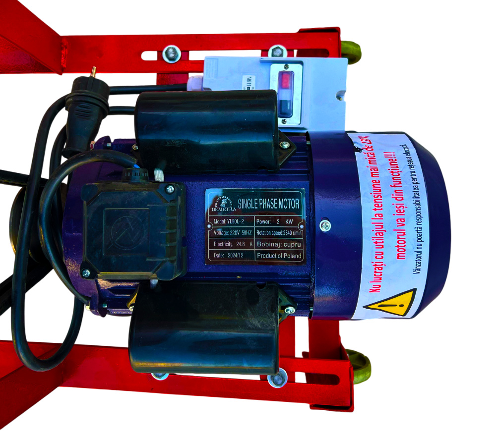 Moara pentru cereale Demetra DM-04EL 3000w 400kg/h-3