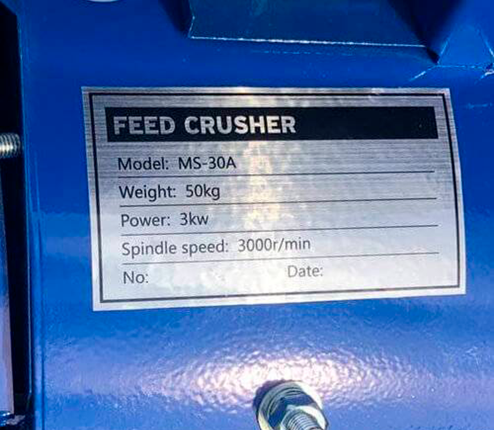 Moara pentru cereale TEHNO-MS MS-30A 3000w 500kg/h-9