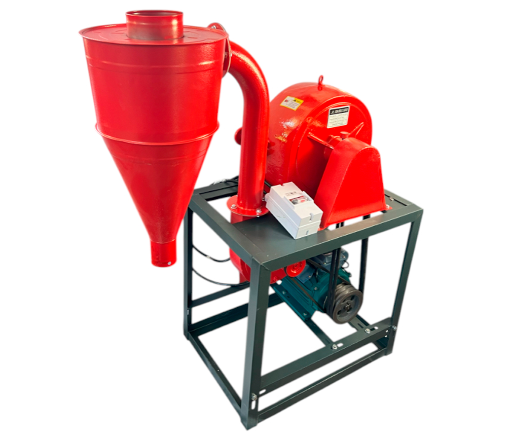 Moara de cereale cu aspirație Demetra DM-9CL 3000w 700kg/h-3