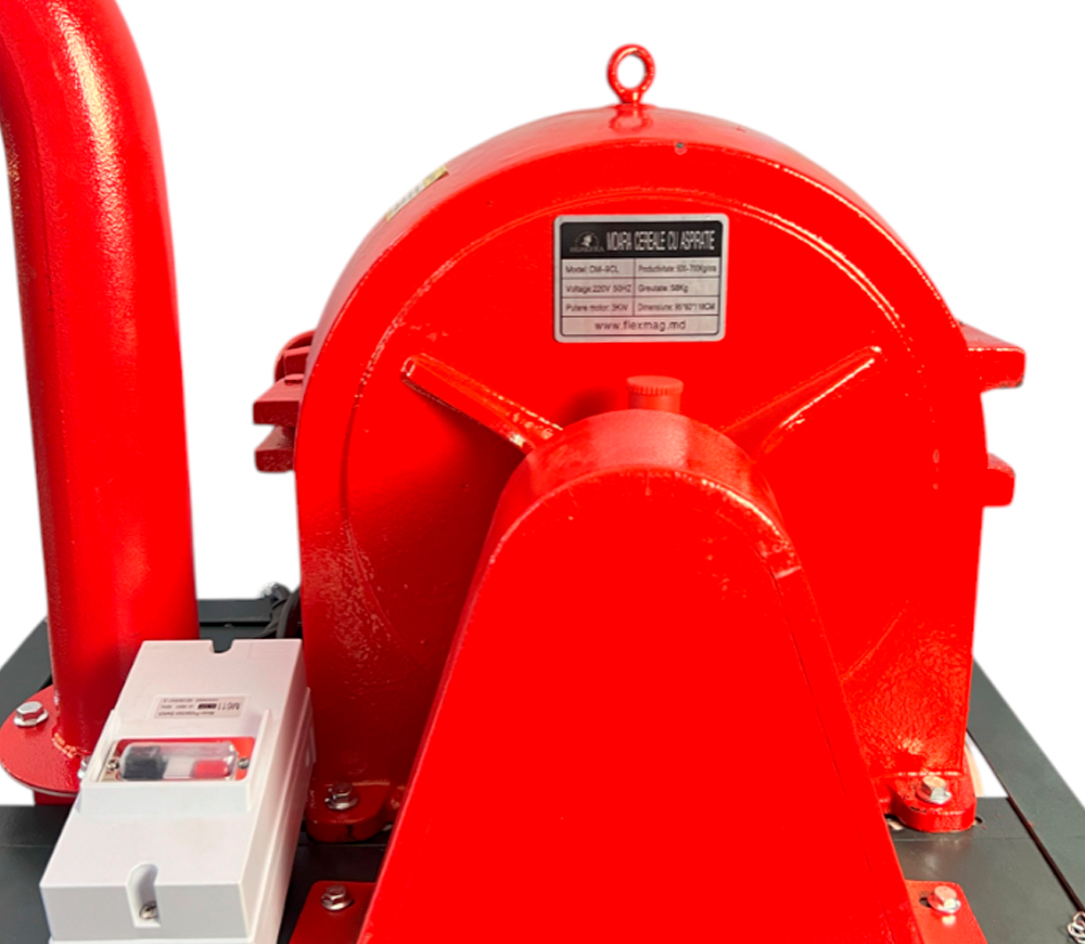 Moara de cereale cu aspirație Demetra DM-9CL 3000w 700kg/h-6