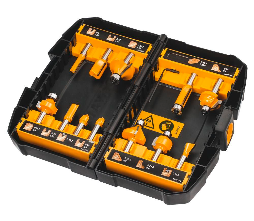 Set freze pe lemn DEWALT DT90016-QZ 8/32.7mm