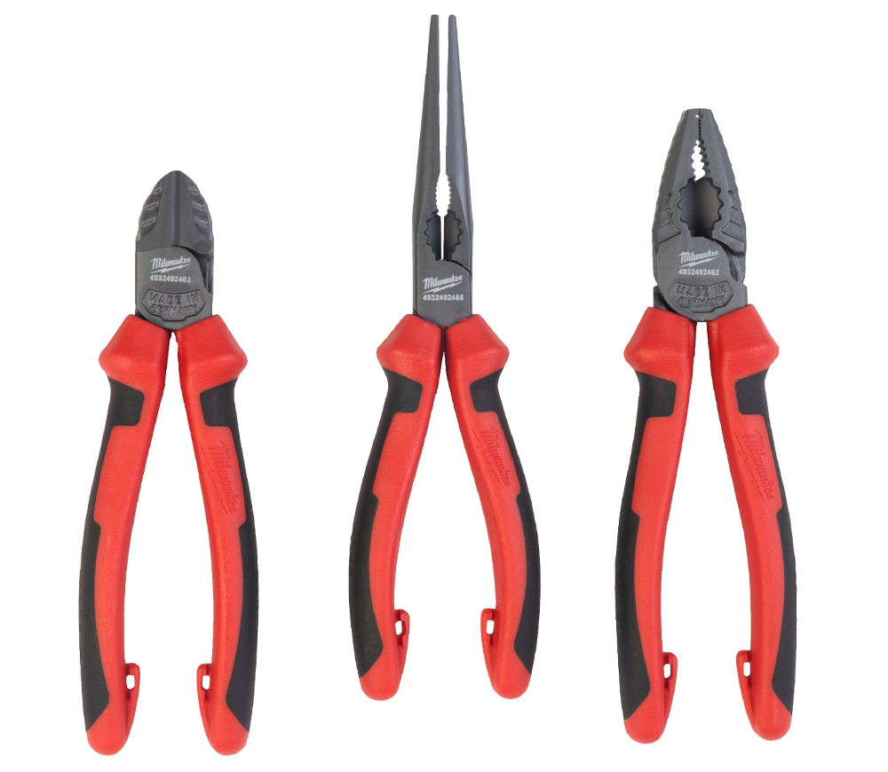 Set de clești MILWAUKEE 3 pc Plier Set 180/205/160mm