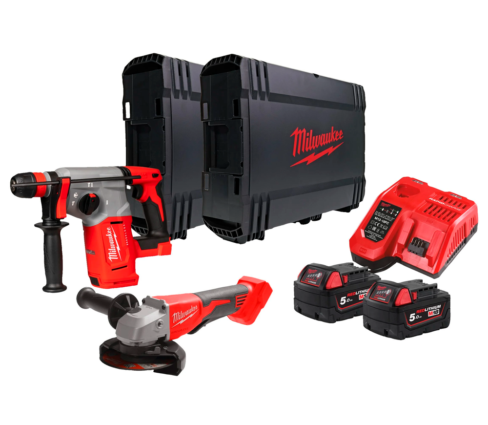 Set de unelte cu acumulator MILWAUKEE M18 BLPP2G-502X