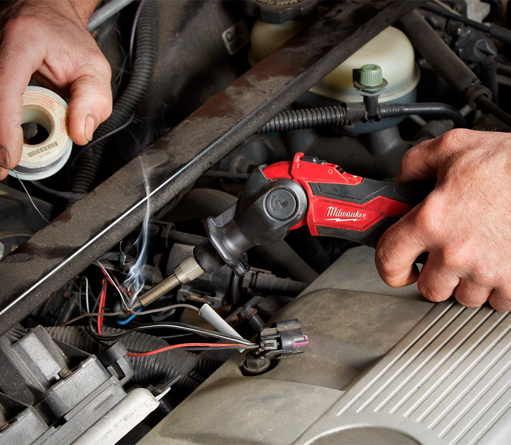 Stație de lipit (fără bat) MILWAUKEE M12 SI-0 90w 400°C Acumulator-7