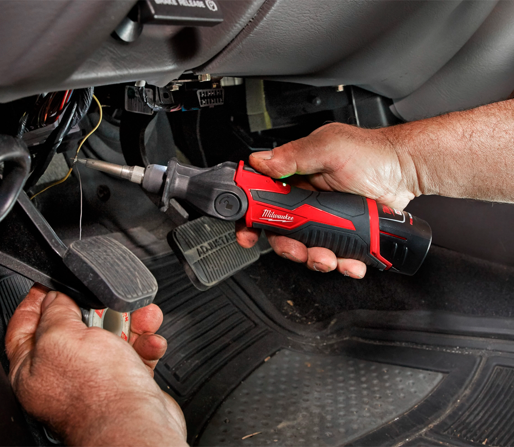 Stație de lipit (fără bat) MILWAUKEE M12 SI-0 90w 400°C Acumulator-9