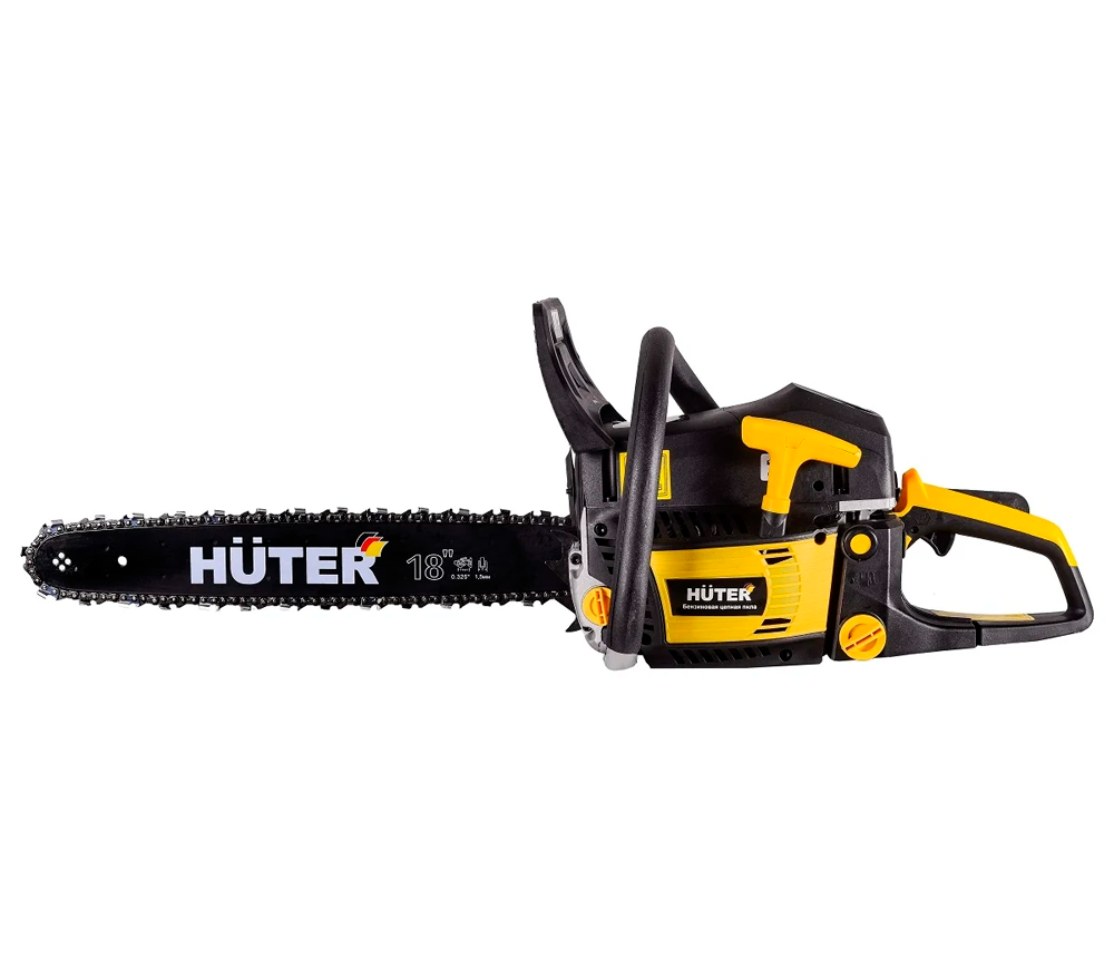Цепная пила бензиновая HUTER BS-6218 450мм 58см3-3
