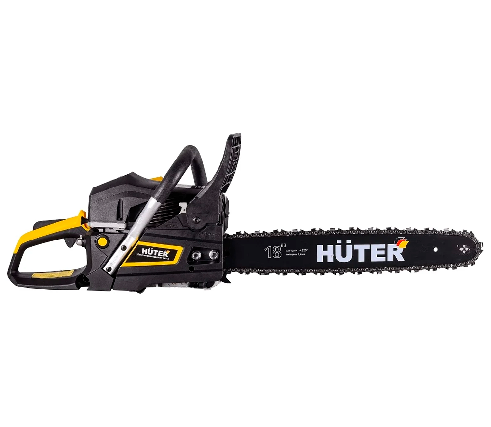 Цепная пила бензиновая HUTER BS-6218 450мм 58см3-4