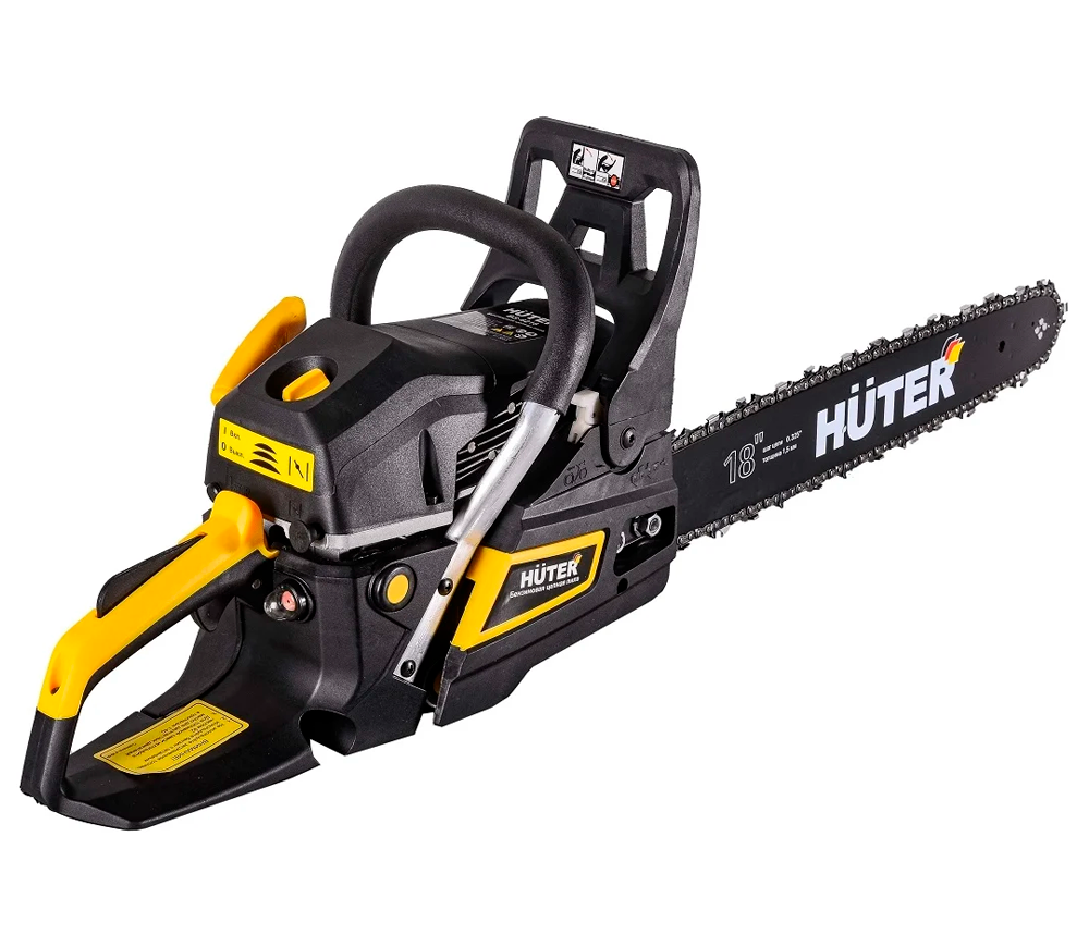 Цепная пила бензиновая HUTER BS-6218 450мм 58см3-5