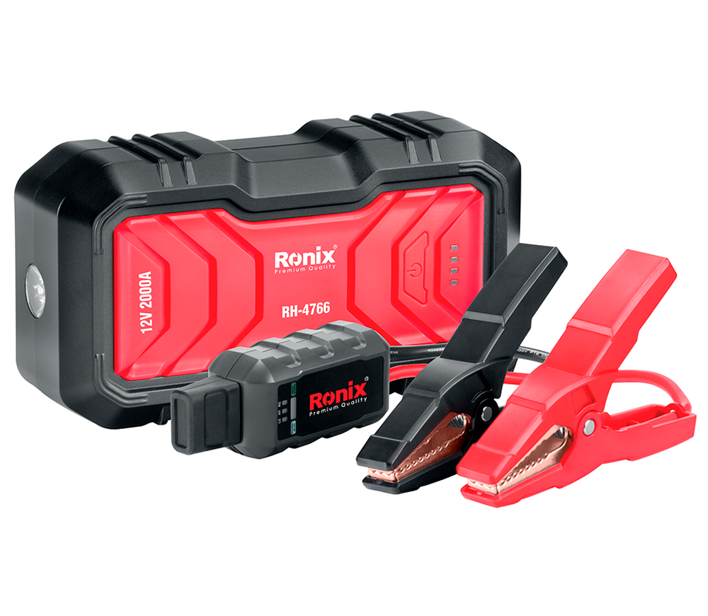 Dispozitiv de pornire acumlator RONIX RH-4766 2000A 12V