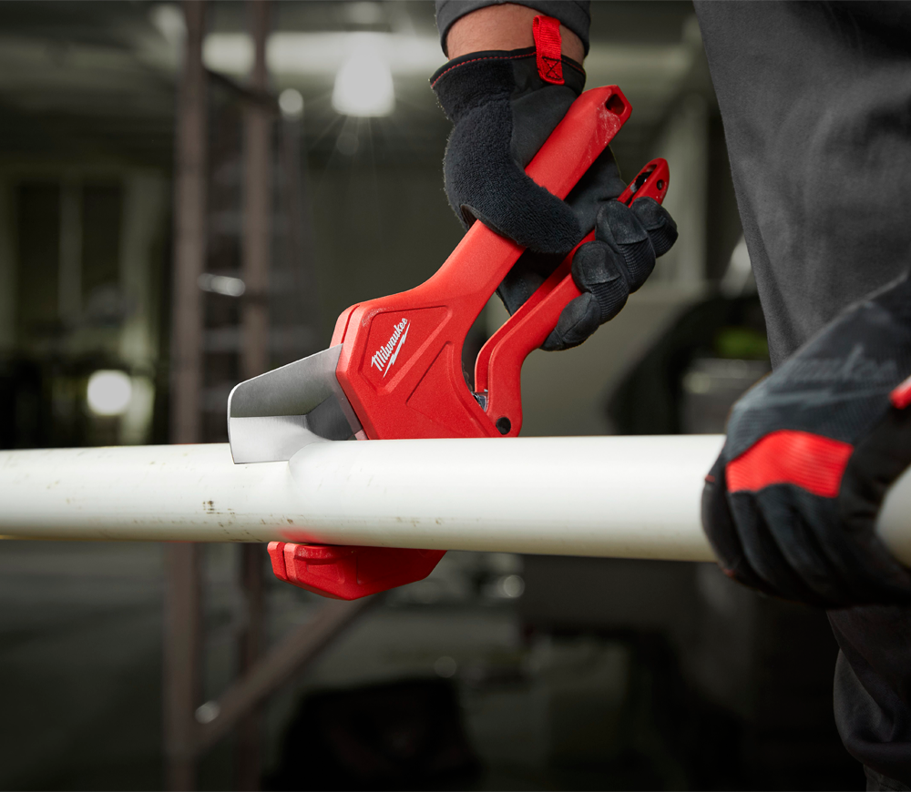 Clești de tăiat țevi MILWAUKEE Ratcheting PVC Cutter-5