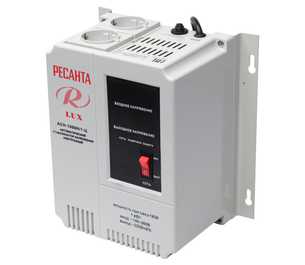 Stabilizator de tensiune releu RESANTA ACH-1000 Н/1-Ц