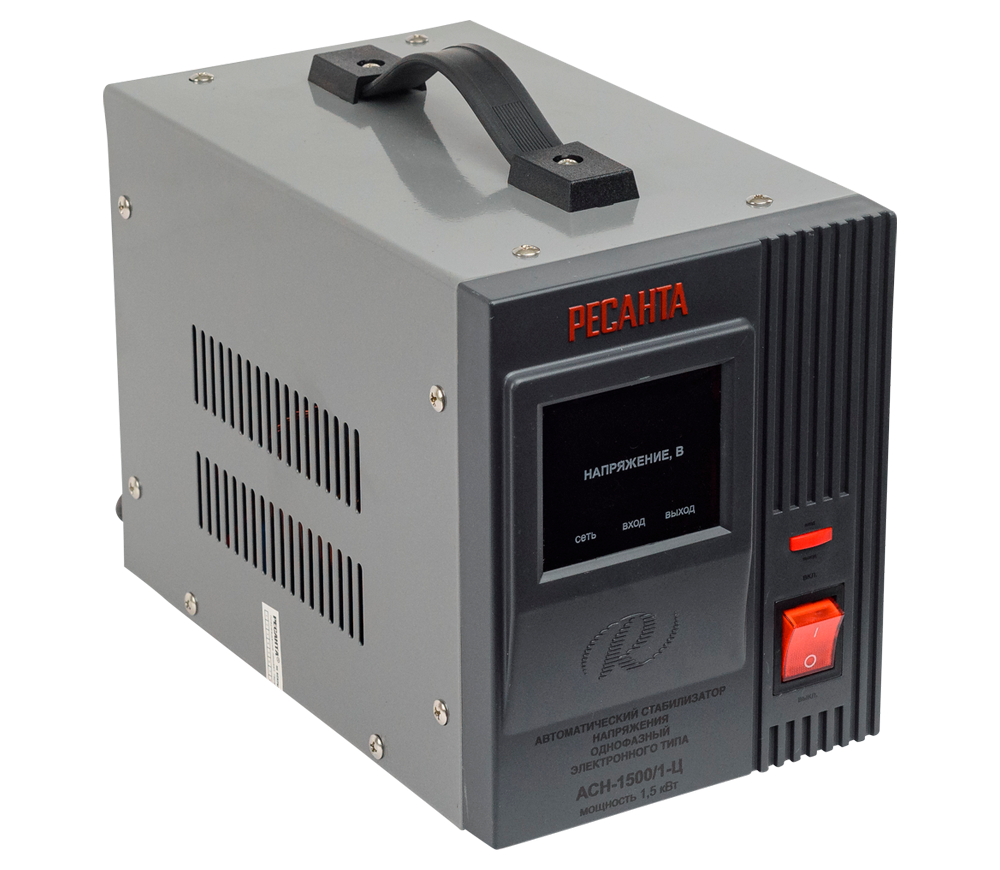 Stabilizator de tensiune releu RESANTA ACH-1500/1-Ц-3