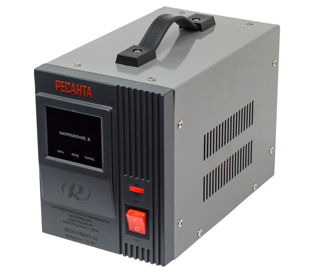 Stabilizator de tensiune releu RESANTA ACH-1500/1-Ц