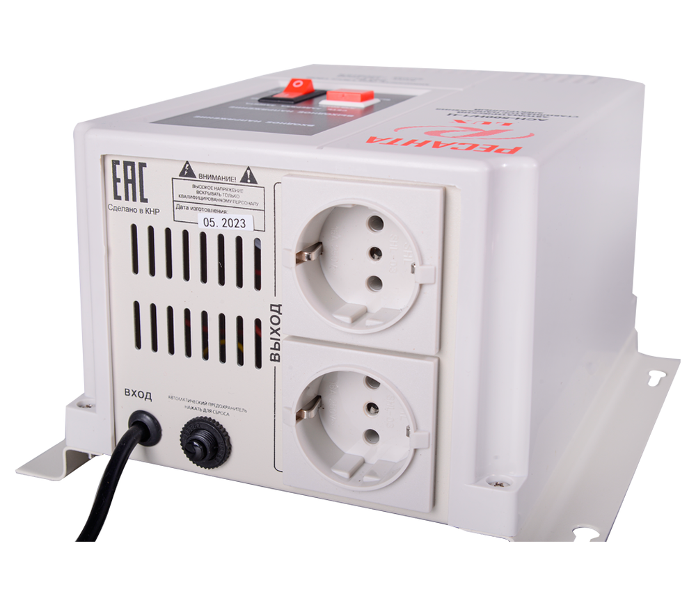Stabilizator de tensiune releu RESANTA ACH 500 Н/1-Ц-5