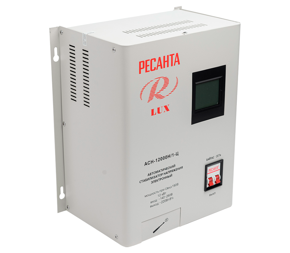 Stabilizator de tensiune releu RESANTA АСН-12000Н/1-Ц-4